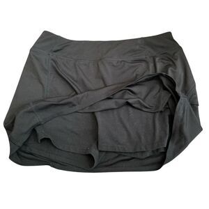 Tangerine Black Athletic Skort M